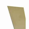 K&S Precision Metals K&S 0.04 in. X 6 in. W X 12 in. L Mill Brass Plain Sheet Metal 16408